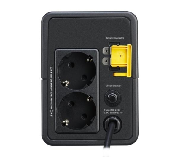 APC Easy-UPS (700VA/360W, 2x Schuko, AVR) - 701633 - zdjęcie 3